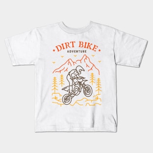 Dirt Bike 5 Kids T-Shirt